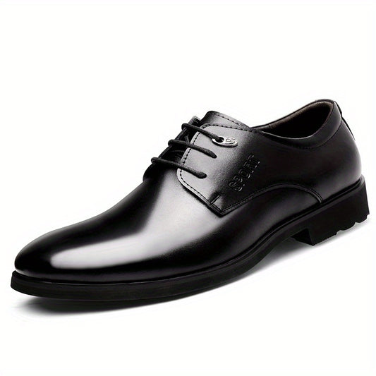 Men's Lace-up Derby Shoes for Business Formal Events