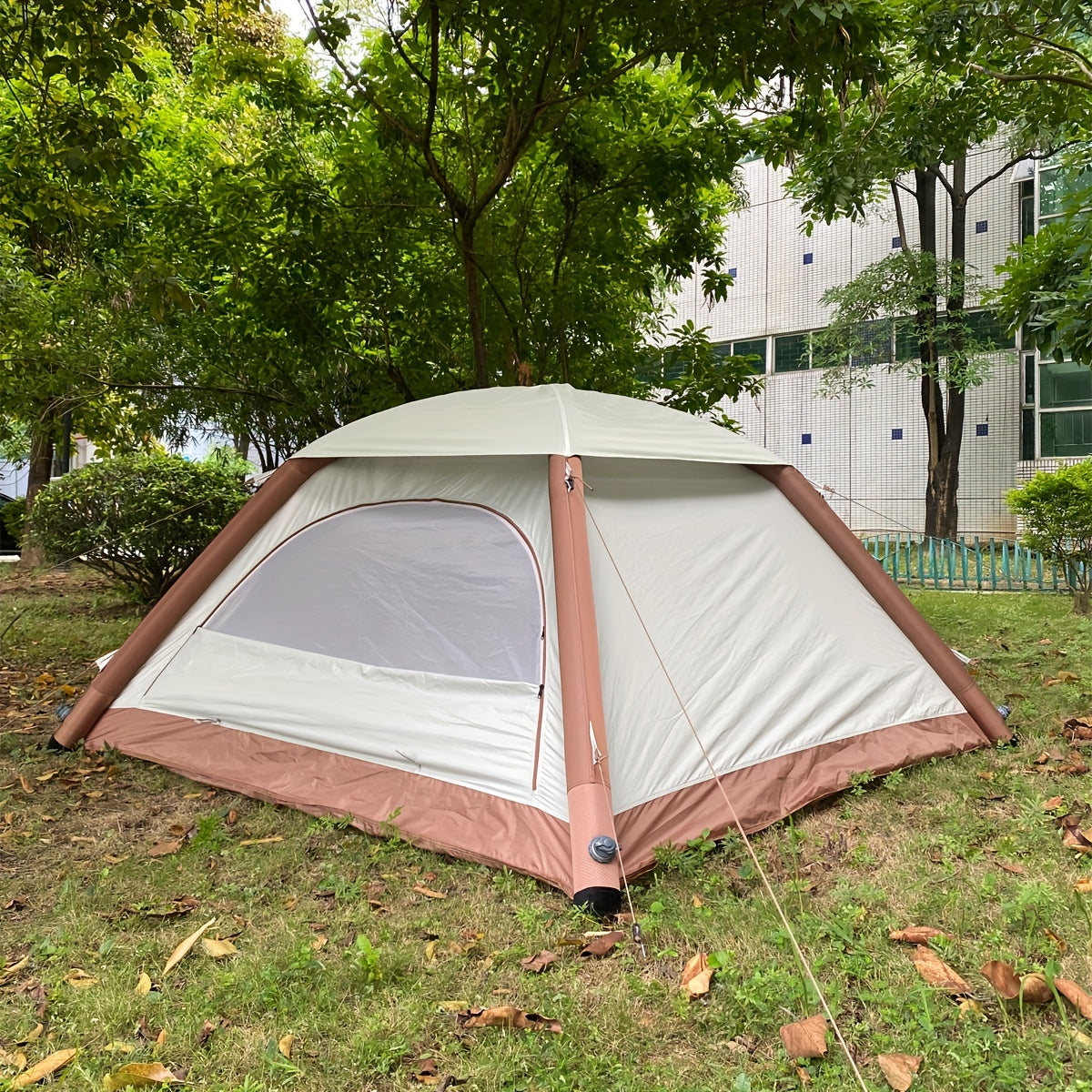 Portable Inflatable Tent UV Protection Rainproof Windproof Leisure Tent
