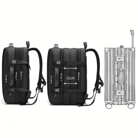 Men's Waterproof Backpack Travel Luggage Bag