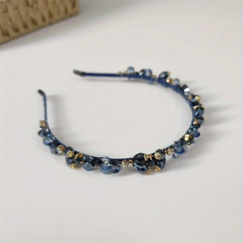 Sparkling Rhinestone Headband for Women Girls Party