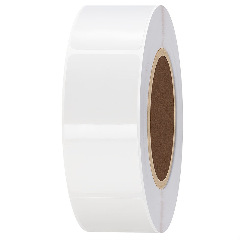 Transparent Adhesive Label Sticker Roll 1x2 Inch 500 Sheets