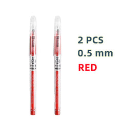 0.5mm Erasable Gel Bullet Pen w/ Rubber Holder - Office & School Supplies