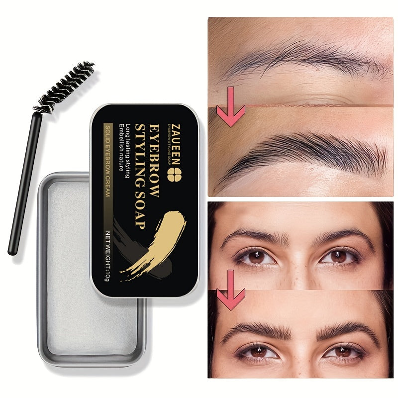 Waterproof Eyebrow Styling Soap Long Lasting Shaping Eyebrow Wax Gel