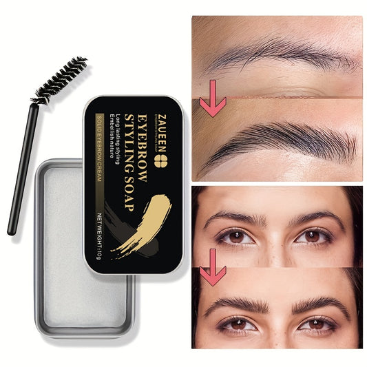 Waterproof Eyebrow Styling Soap Long Lasting Shaping Eyebrow Wax Gel