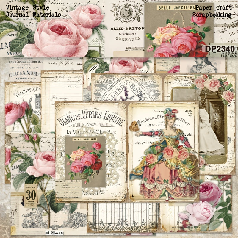 8pcs A5 DIY Photo Album Scrapbook Background Paper