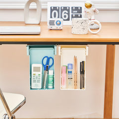 Hidden Pen Box Table Drawer Wall-mounted Desktop Stationery Box