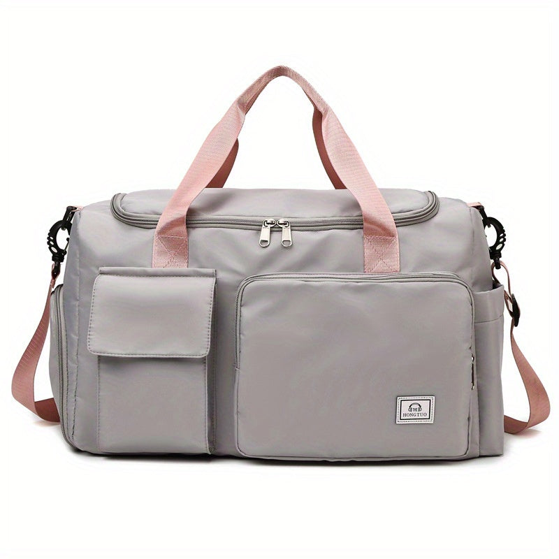 Large Capacity Gym Bag Portable Duffle Carry On Weekender Travel Bag