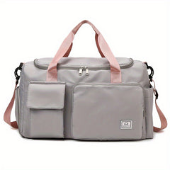 Large Capacity Gym Bag Portable Duffle Carry On Weekender Travel Bag