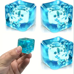 Snowflake Squeeze Toy Slow Rebound Rubber Sensory Toy - Gift