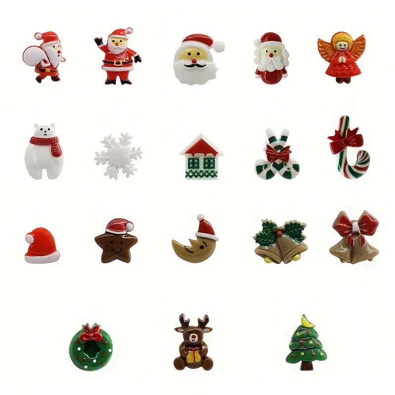 50pcs Christmas Thumbtacks for Photo Albums
