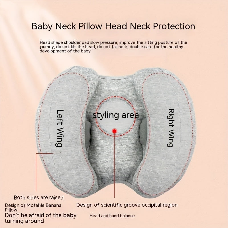 Child Car Seat Headrest Pillow Baby Stroller Neck Protection Infant Toddler