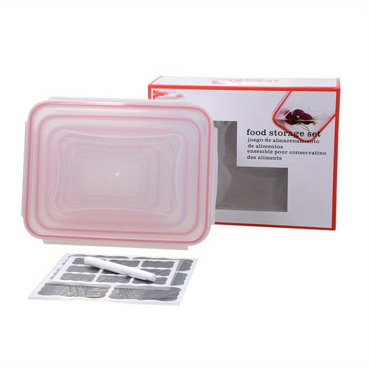 7Pcs High Airtight Food Storage Boxes With Lids