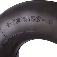 2-Piece Set of 10x4.10/3.50-4 Air Chamber Tires for Garden Carts & Lawn Mowers