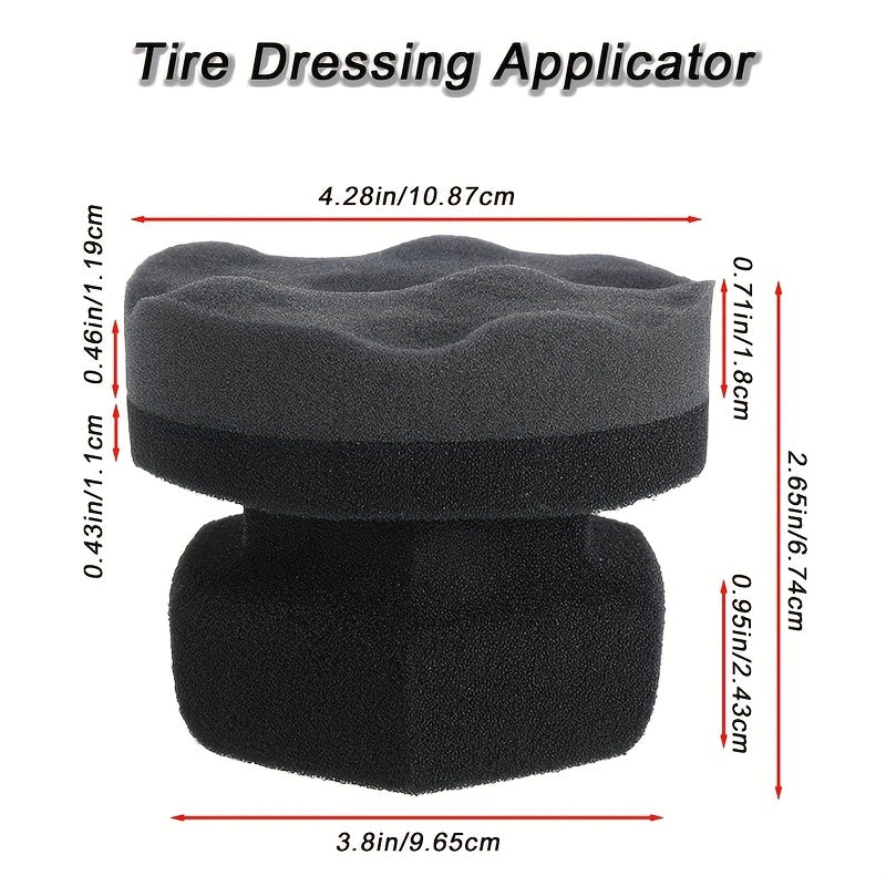 Car Waxing Sponge Wash Cleaning Brush Tire Cleaning Tools