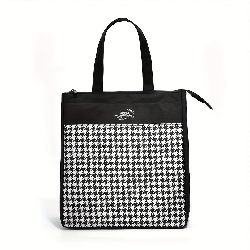 Portable Aluminum Foil Insulated Lunch Box Bag for Outdoor Activities