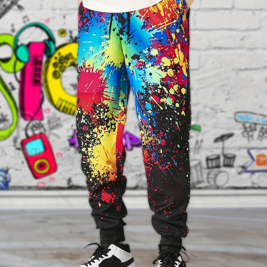 Men s Colorful Drawstring Sweatpants Pocket Casual