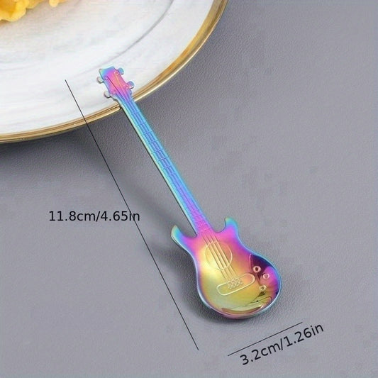 Guitar Spoon Novelty Kitchen Accessory