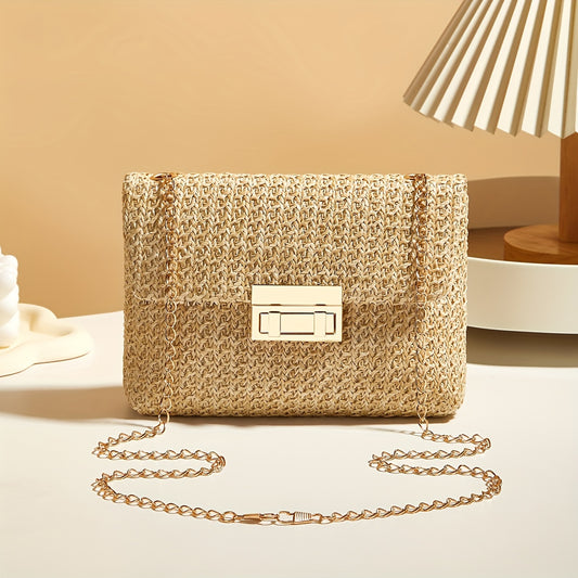 Women's Chain Strap Crossbody Bag for Banquet Night Outfits