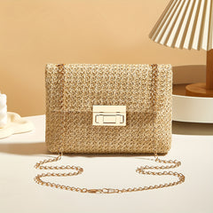 Women's Chain Strap Crossbody Bag for Banquet Night Outfits