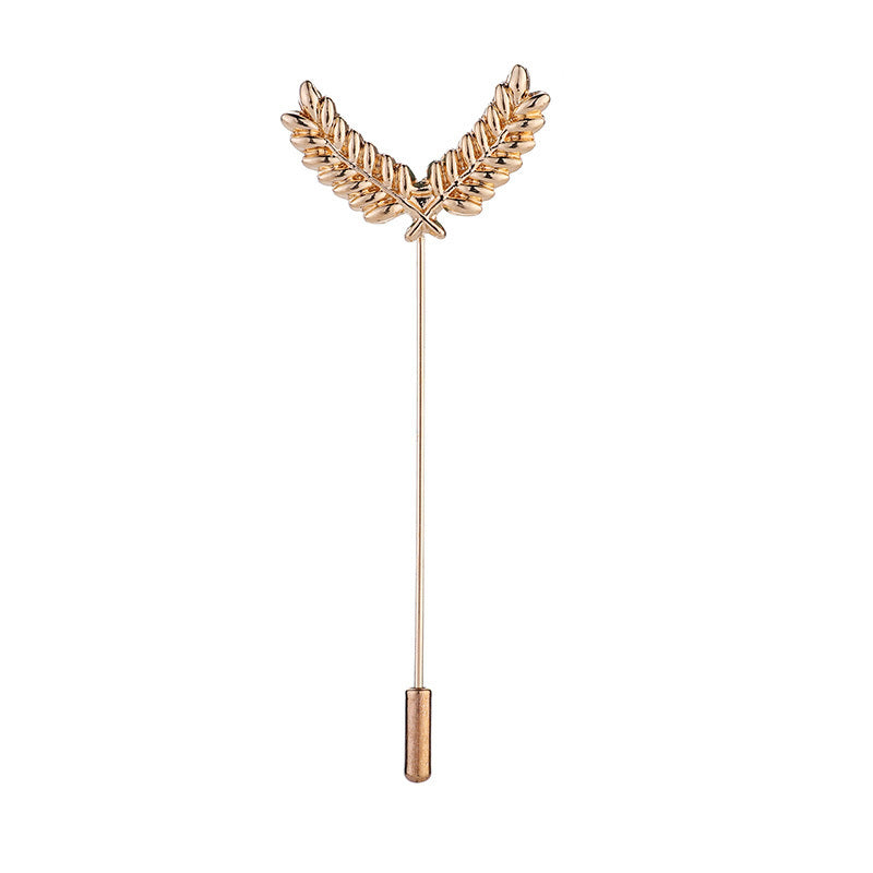 Men's Brooch Small Suit Accessories Plug in Brooch Jewelry Corsage