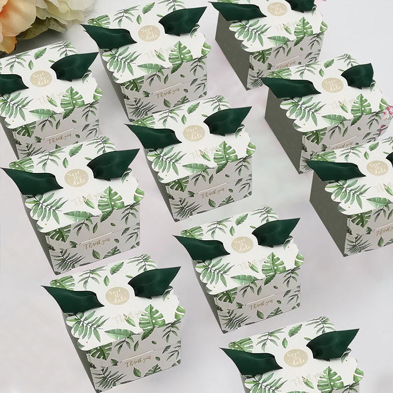 10pcs Green Leaves Pattern Washi Tape for Scrapbooking