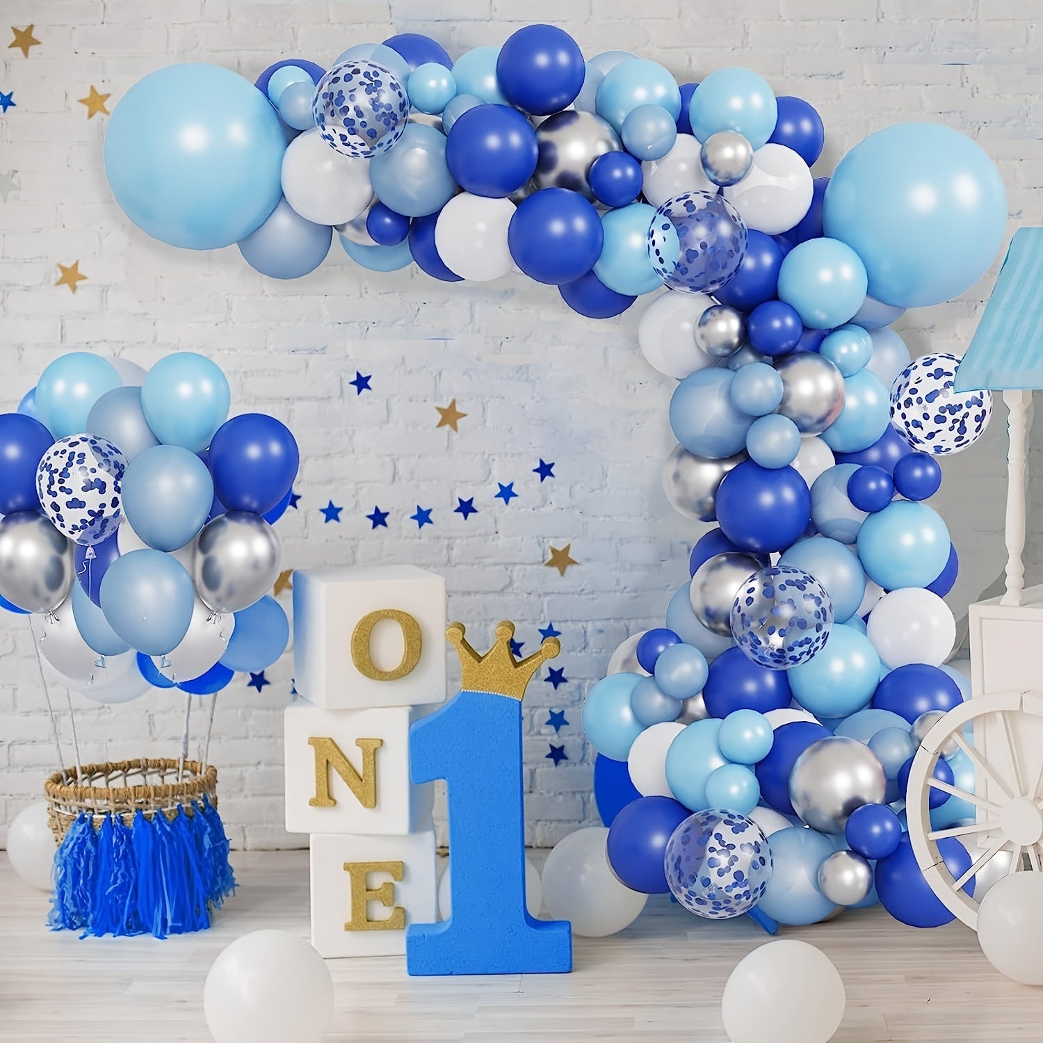 130pcs Sequin Balloon Garland Arch Kit for Party Decoration