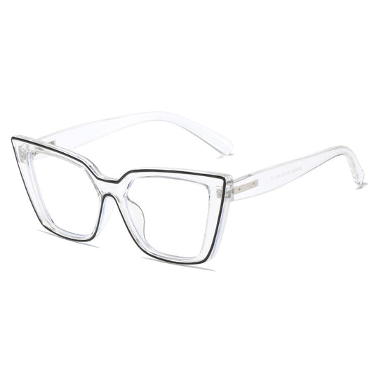Oversize Cat Eye Blue Light Glasses Unisex Relieve Eye Fatigue & UV Glare
