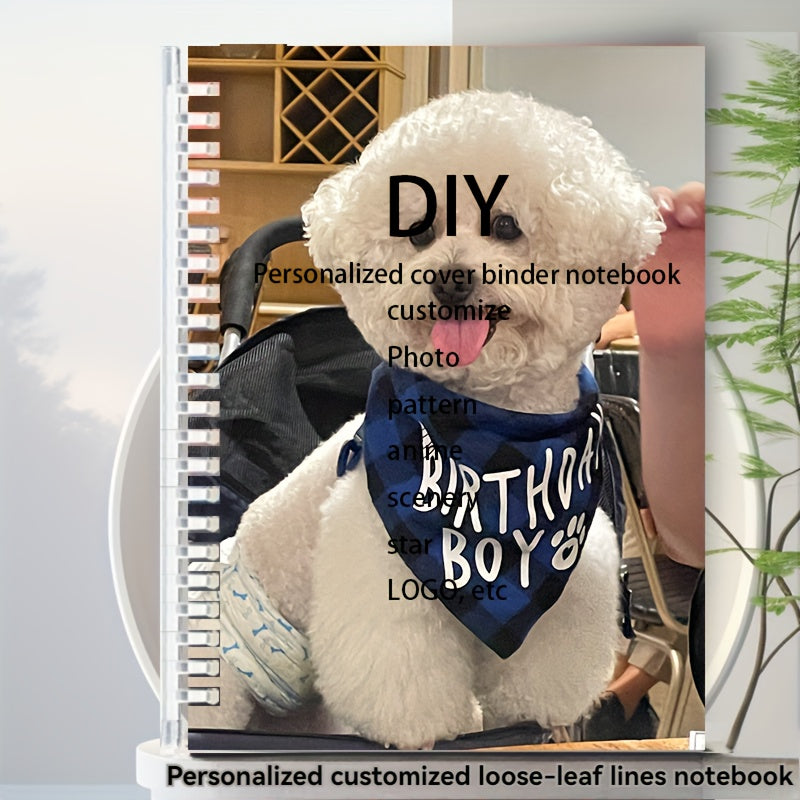 Custom Pet Photo Notebook Personalized for Special Occasions