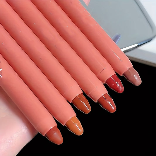 Natural Nude Lip Liner Pen Matte Waterproof Cream Lipstick