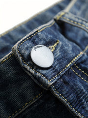 Men's Distressed Denim Shorts for Summer