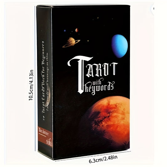 Beginner's Tarot Deck & Guidebook with Interactive Games