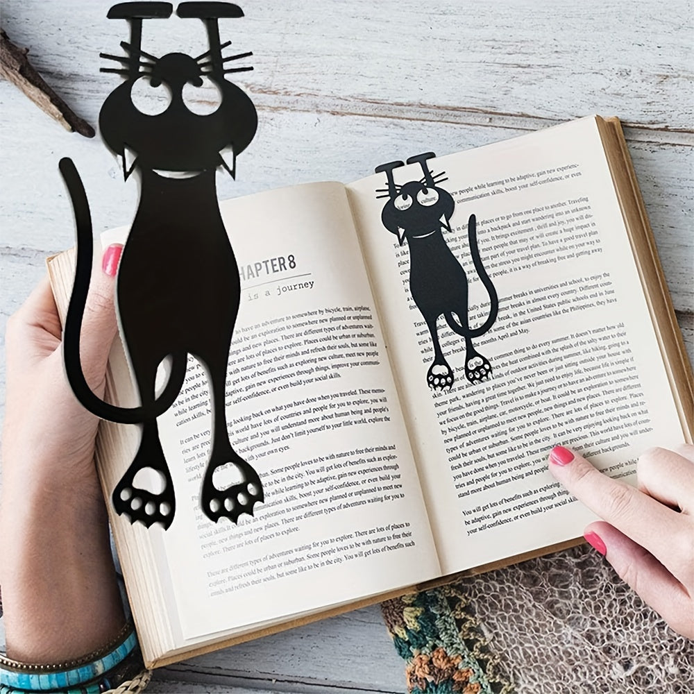 Creative Hollow Kitten Acrylic Bookmark