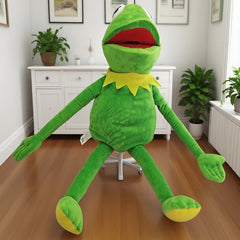 Green Frog Animation Plush Hand Puppet