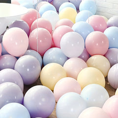 100-200pcs Macarons Latex Balloons Wedding Party Decoration Baby Shower