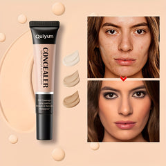 2pcs Flawless Skin Concealer Full Coverage Long lasting Waterproof