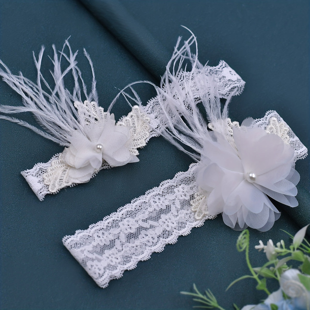 Floral Lace Leg Garter Belt Thigh Suspender