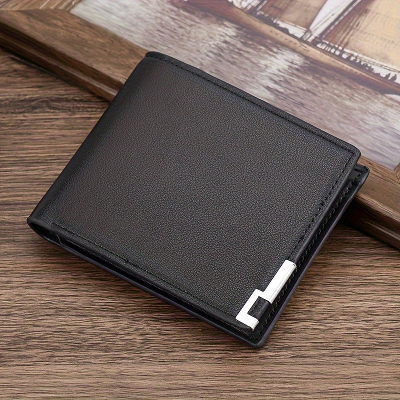 Men's Wallet Large Capacity Money Clip Card Holder