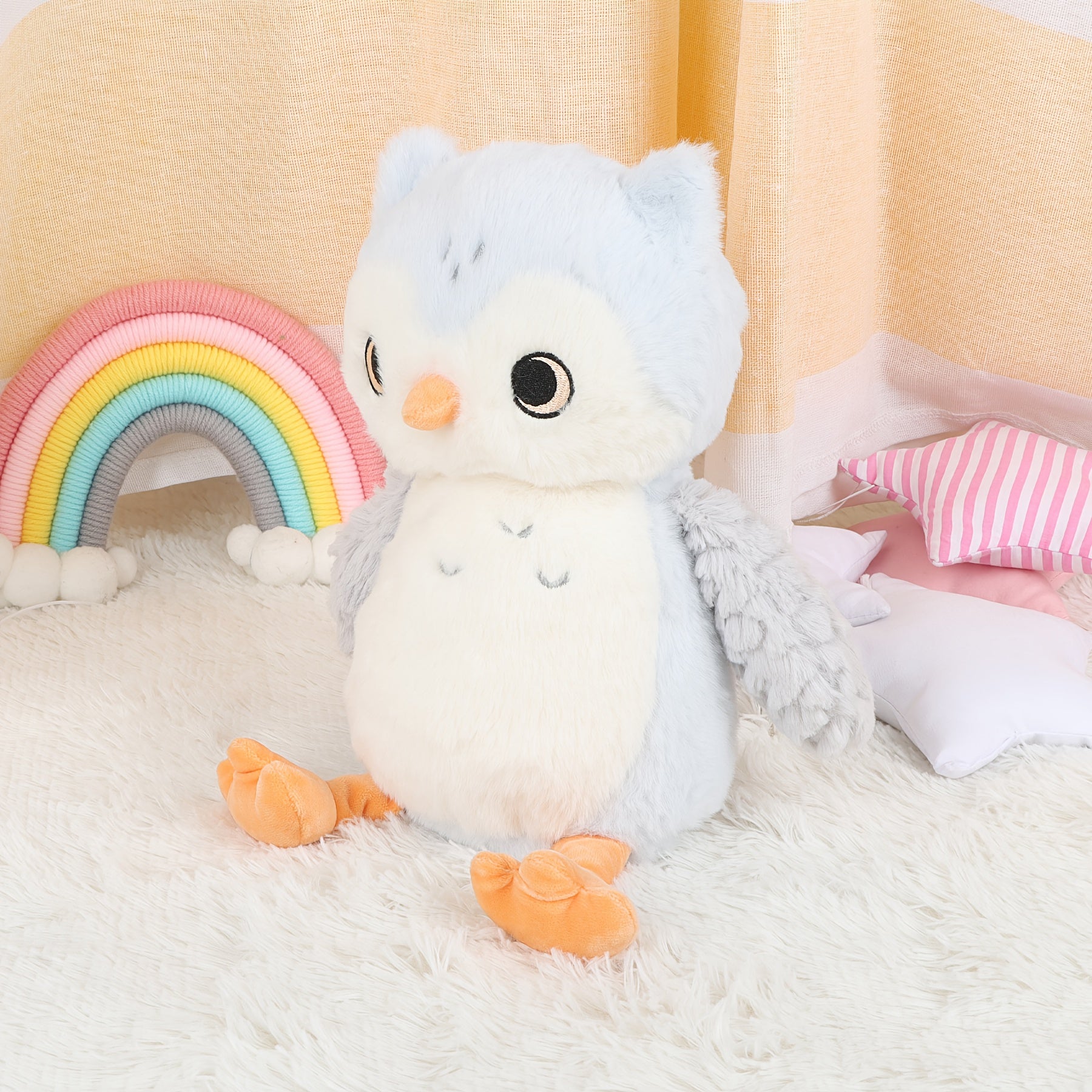 Sky Owl Plush Toy for Kids, Halloween or Christmas Gift, Ultra Soft