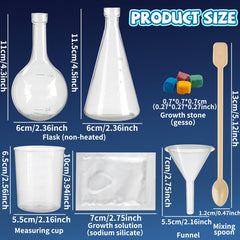 Water Garden Experiment Toy DIY Growth Stone Kit