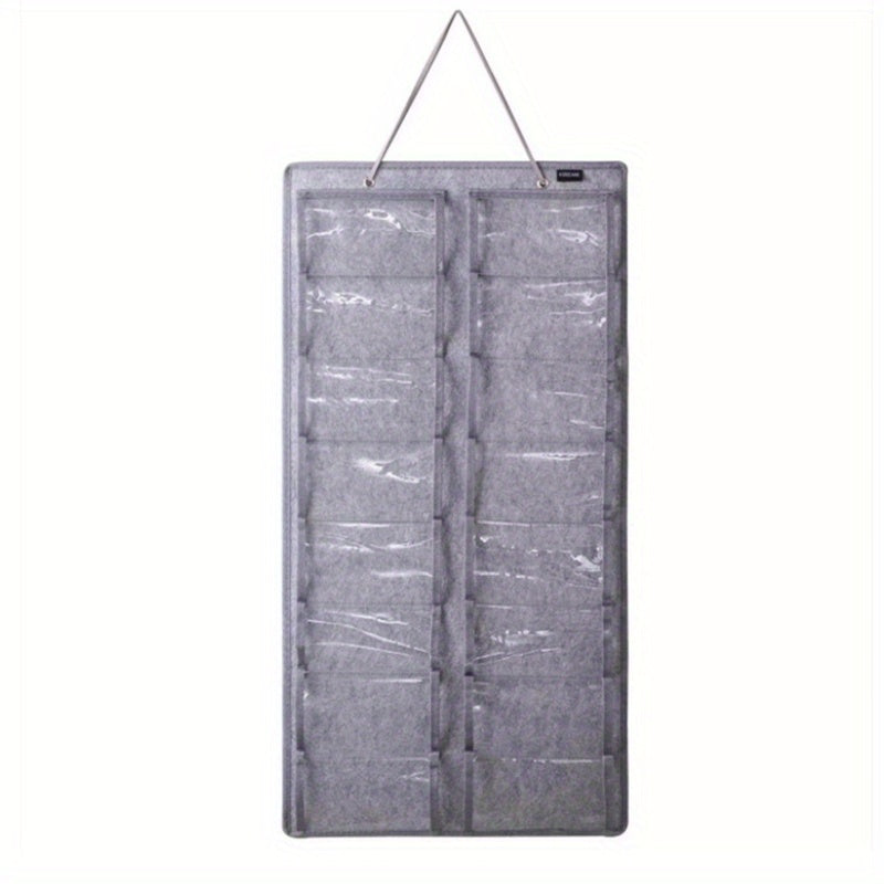 Sunglasses Organizer Wall Hanging Holder Felt Storage Bag