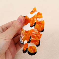 Acetate Ocean Series Hair Clip Clownfish Shaped Hair Clip Hair Accessories