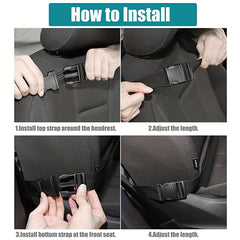 Car Seat Back Organizer Pockets Hanging Bag Versatile Snack Organizer