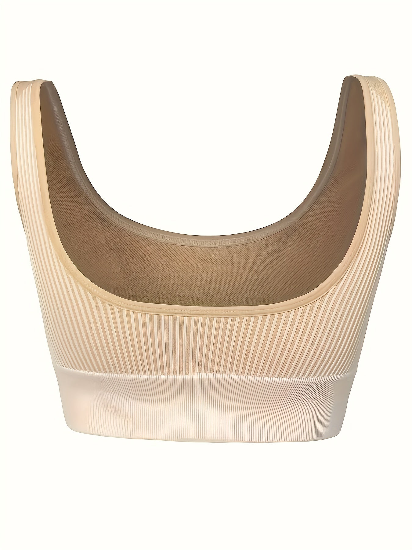  Sports Bra Women's Plus Striped Shockproof Seamless Padded