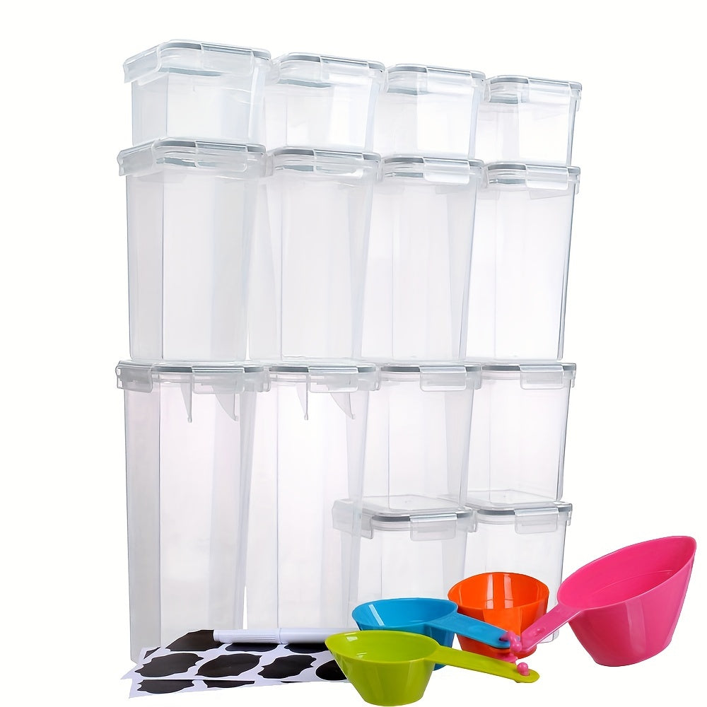 14pcs Airtight Food Storage Lunch Box with Lids - Sealed Container