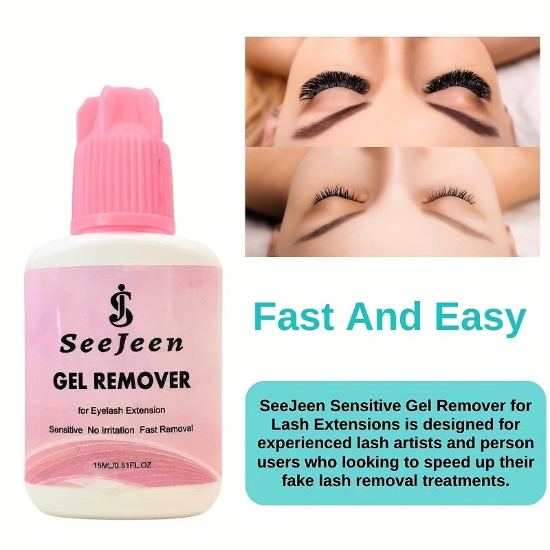 Gentle Gel Remover For Eyelash Extension Glue 15ml