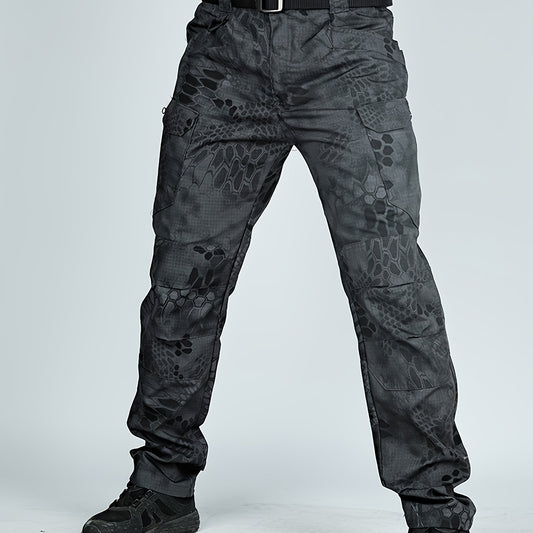 Men's Cargo Pants All Over Print Relaxed Fit Loose Tactical Pants