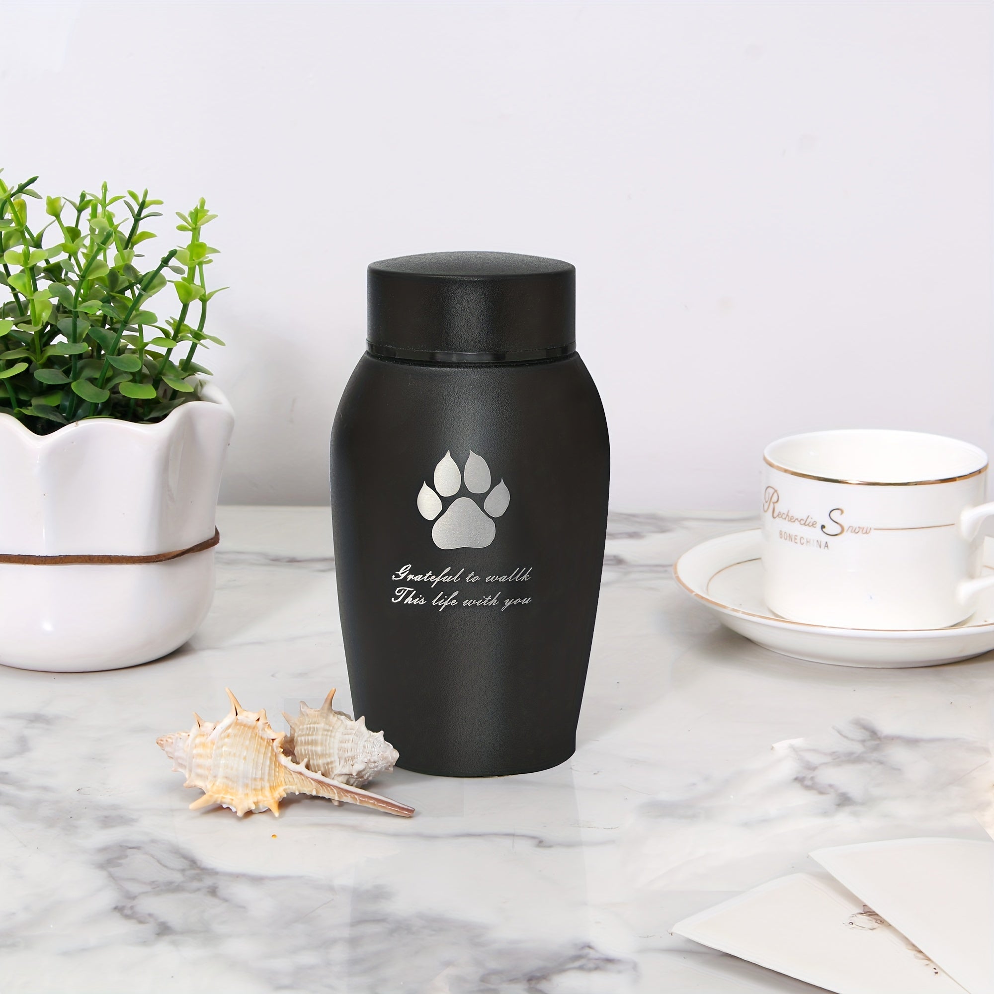 Memorials Stainless Steel Pet Urns - Suitable Size Urns For Pet Ashes