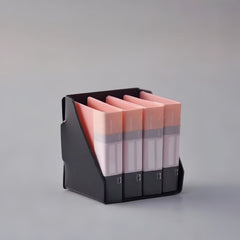 Mini Pink Document Folders for Dollhouse Office Supplies