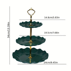 3-Tier Cake Stand Cupcake Display Wedding Party Tray Kitchen Supplies