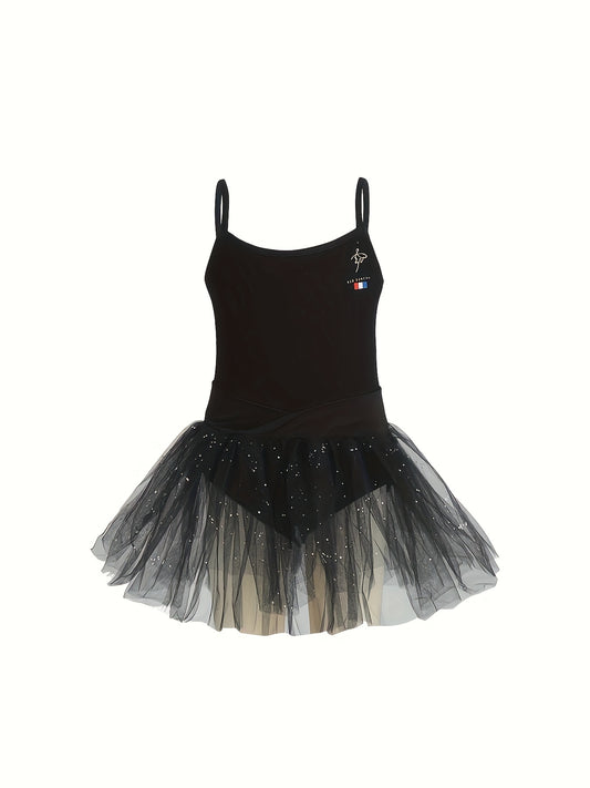 Girls Sequin Tutu Ballet Leotard